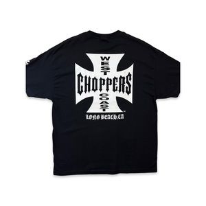 West Coast Choppers Vintage Long Beach Long OLD ENGLISH CHOPPER T Shirt